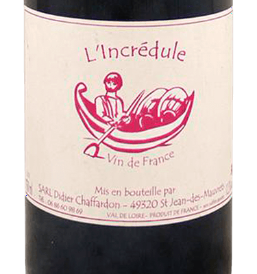 Domaine Didier Charffardon L’Incredule 2014