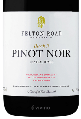 Felton Road Block 3 Pinot Noir 2019