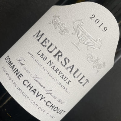 2019 Domaine Hubert Chavy-Chouet Meursault Les Narvaux