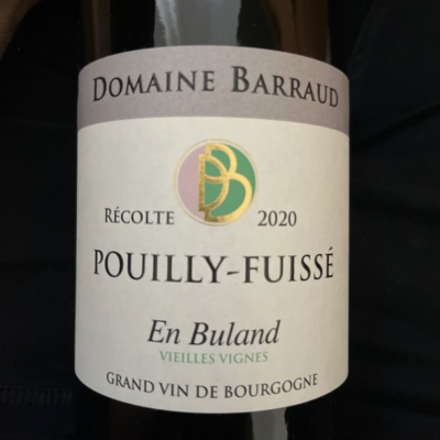 Domaine Barraud Pouilly-Fuisse En Buland Vieilles Vignes 2020